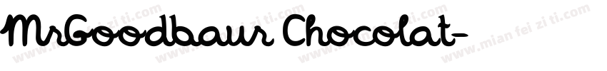 MrGoodbaur Chocolat字体转换